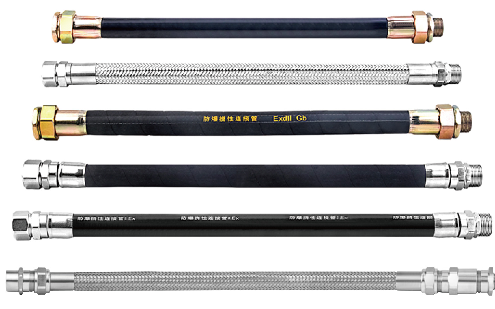 NGd防爆挠性连接管系列(Ⅰ、Ⅱ、Ⅲ、Ⅳ、Ⅴ、Ⅵ)